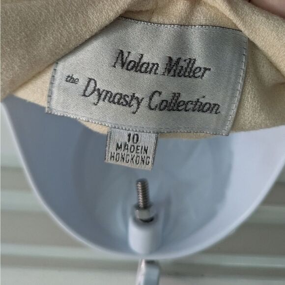 Vintage Nolan Miller The Dynasty Collection Beaded  3 Piece Suit Skirt Size 10 - Picture 4 of 11